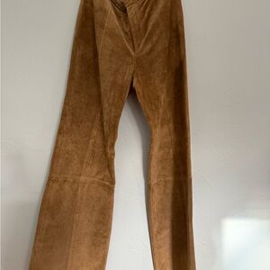 Vintage Banana Republic Tan Suede Pants